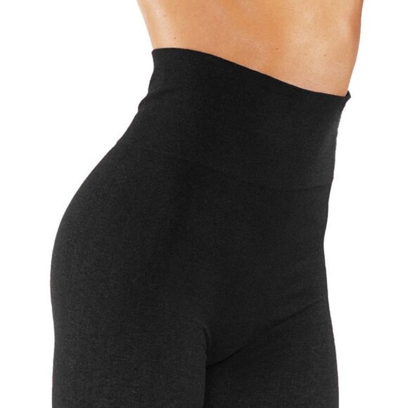 Highwaisted Breathable Cotton Leggings - Picture 3 of 7